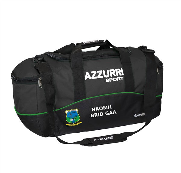 Naomh Brid GAA Slieve Bloom Kitbag Black/Black/Emerald