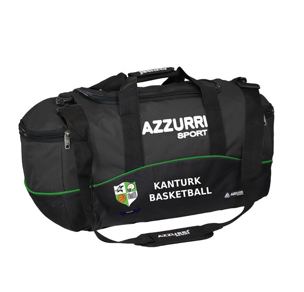 Kanturk Basketball Slieve Bloom Kitbag Black/Black/Emerald