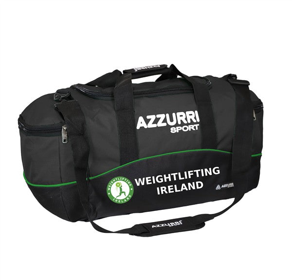 Weightlifting Ireland Slieve Bloom Kitbag Black/Black/Emerald