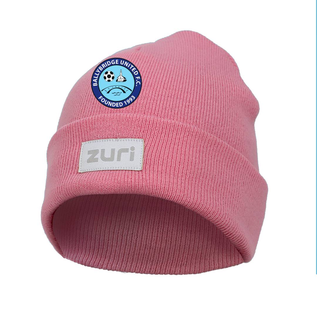 ballybridge utd Zuri Beanie Light Pink
