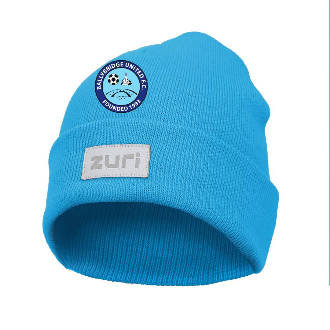 Ballybridge utd Zuri Beanie Light Blue