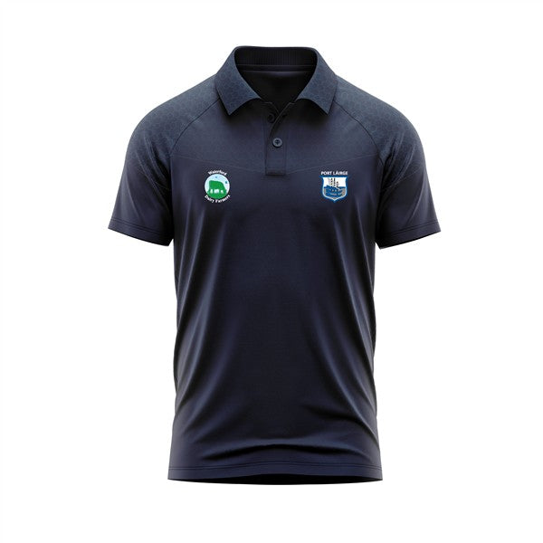 Waterford LGFA Cali Polo Shirt Navy/ Navy Honeycomb
