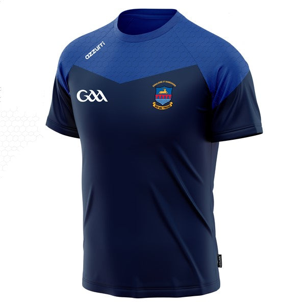 Geraldine O'Hanrahans GAA Kids Cali T-Shirt Navy/Royal Honey Comb