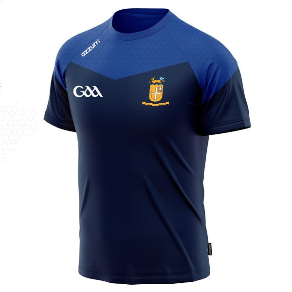 Knockshegowna GAA Kids Cali T-Shirt Navy/Royal Honey Comb