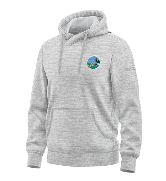 Kiltullagh Camogie Cotton Hoodie Light Grey Melange