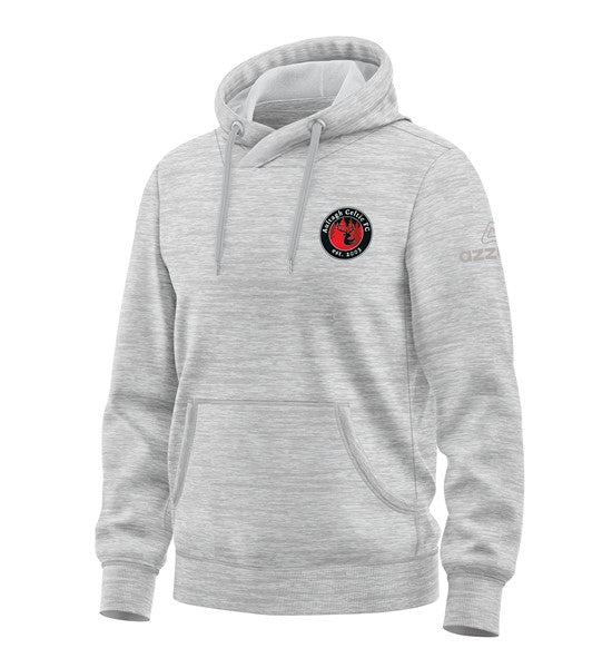 Aultagh Celtic FC Cork Cotton Hoodie Light Grey Melange