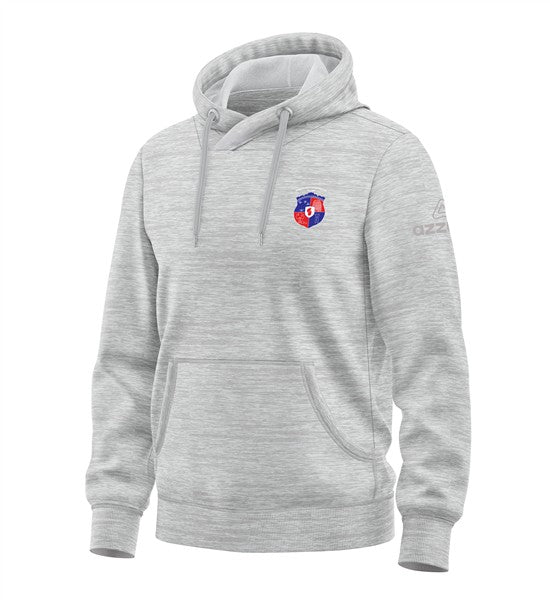 Monivea Boxing Cotton Hoodie Light Grey Melange
