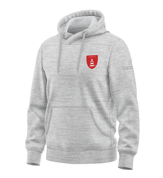Fethard Rangers FC Cotton Hoodie Light Grey Melange