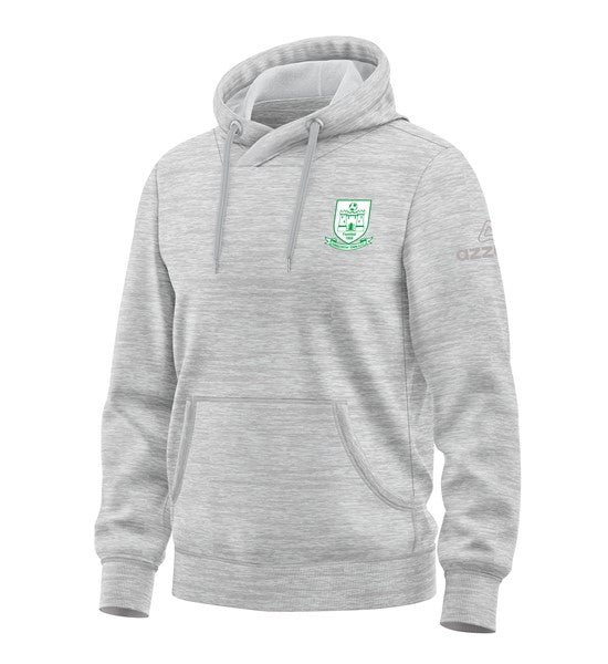 Enniscorthy Town FC Cotton Hoodie Light Grey Melange