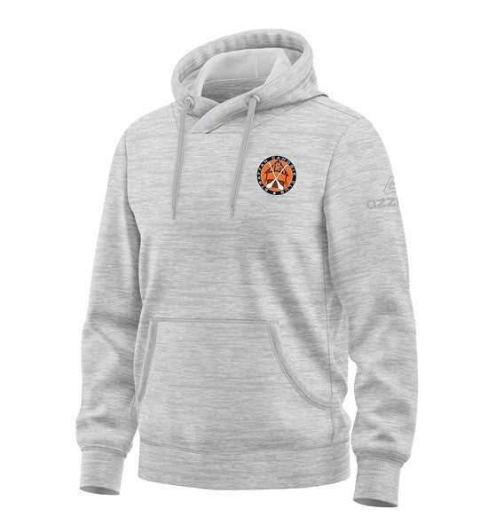 Straffan Camogie Cotton Hoodie Light Grey Melange