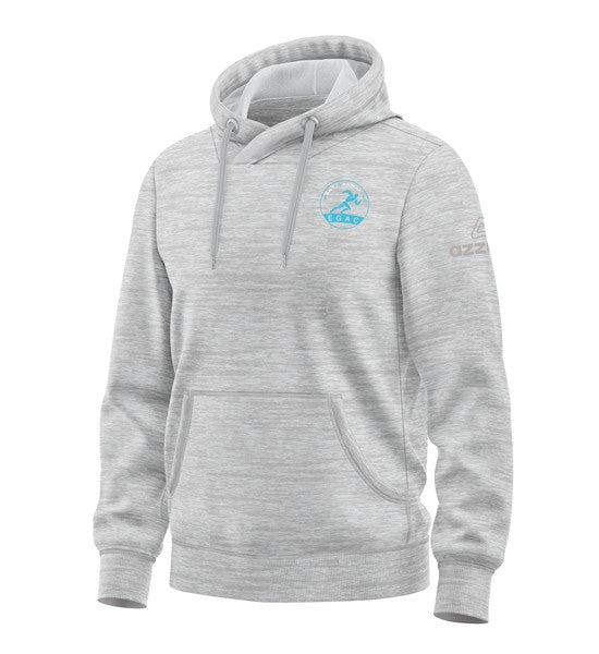 East Galway AC Cotton Hoodie Light Grey Melange