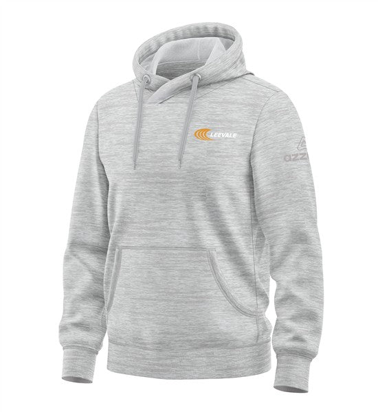 Leevale Athletic Club Cork Cotton Hoodie Light Grey Melange