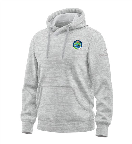 Mulcair Tug of War Cotton Hoodie Light Grey Melange