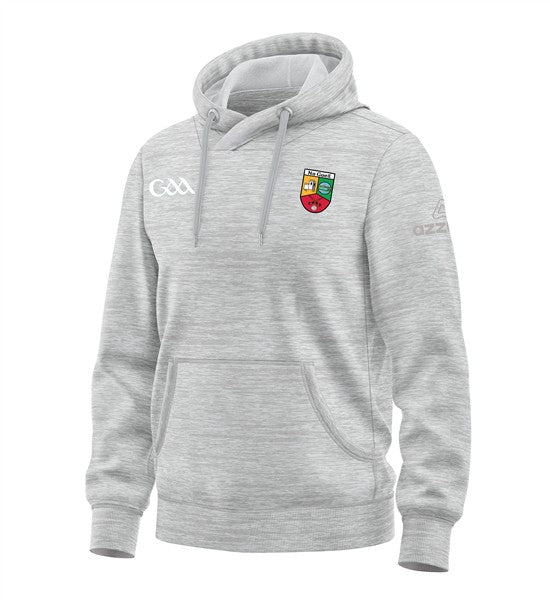 Na Gaeil Cotton Hoodie Light Grey Melange