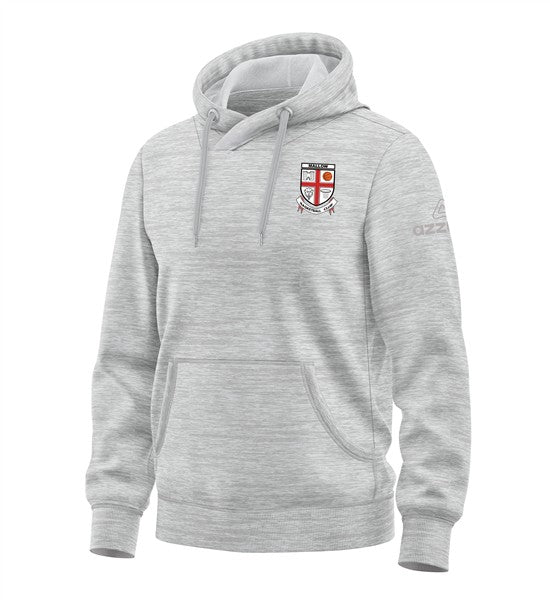 Mallow Basketball Club Cork Cotton Hoodie Light Grey Melange