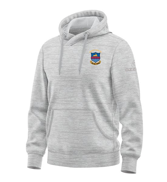 Geraldine O'Hanrahans GAA Cotton Hoodie Light Grey Melange