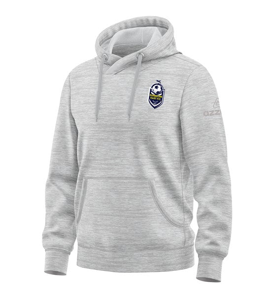 Dunmore East FC Waterford Cotton Hoodie Light Grey Melange