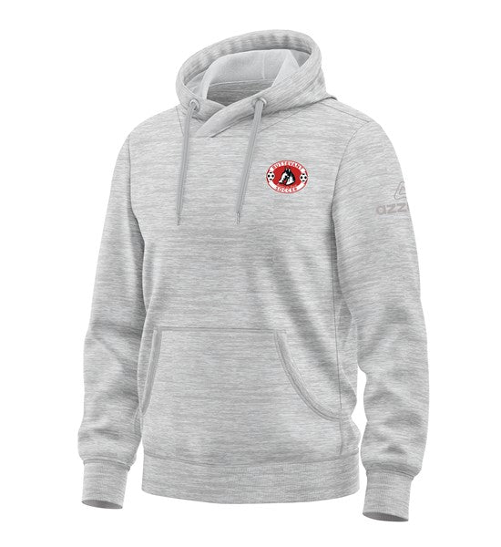 Buttevant AFC Cotton Hoodie Light Grey Melange
