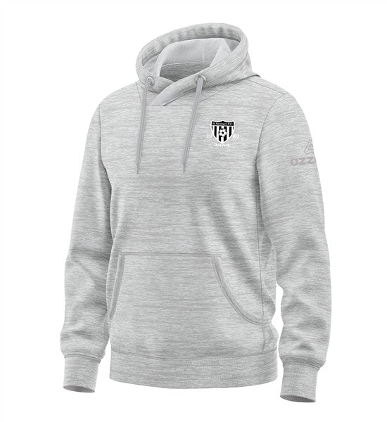 St Saviours FC Waterford Cotton Hoodie Light Grey Melange
