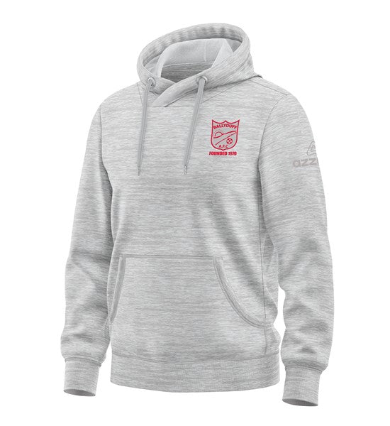 Ballyduff AFC Waterford Cotton Hoodie Light Grey Melange