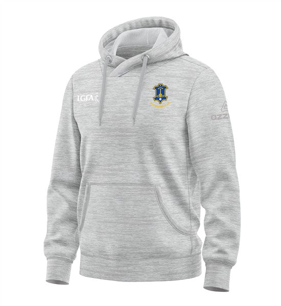Portlaw LGFA Cotton Hoodie Light Grey Melange
