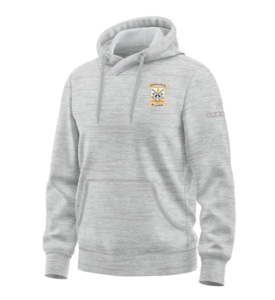 Padraig Pearse GAA Galway Cotton Hoodie Light Grey Melange