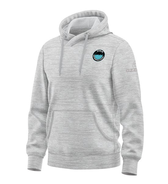 Dublin Metropolitans Cotton Hoodie Light Grey Melange
