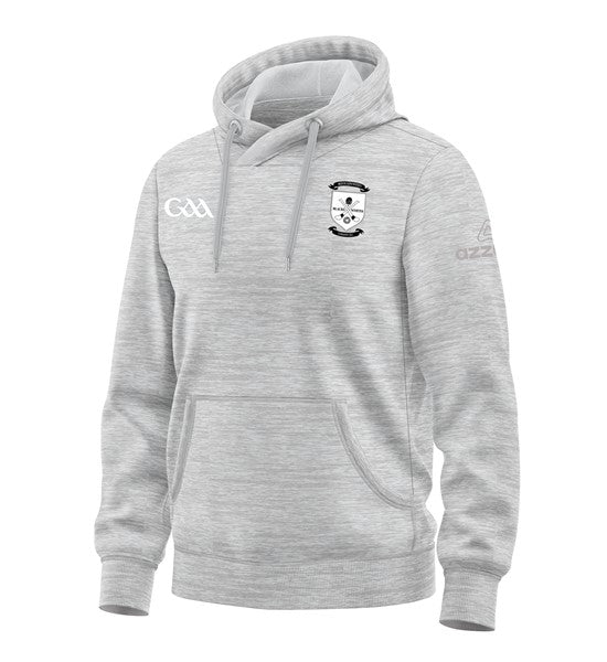 Blacks & Whites GAA Kilkenny Cotton Hoodie Light Grey Melange