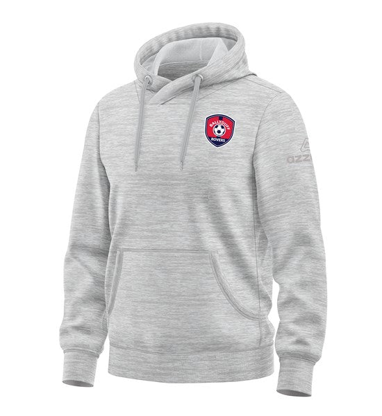 Ballyduff Rovers Cotton Hoodie Light Grey Melange