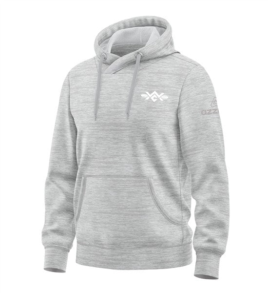West Coast AC Galway Cotton Hoodie Light Grey Melange