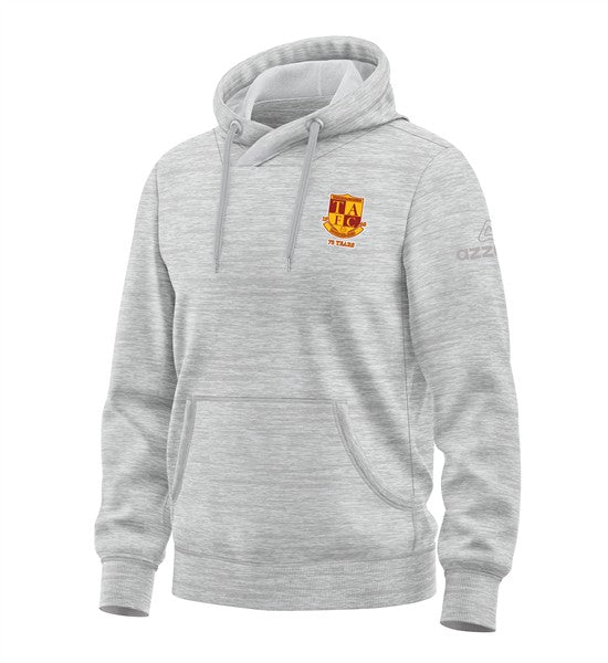 Tramore AFC Cork Cotton Hoodie Light Grey Melange