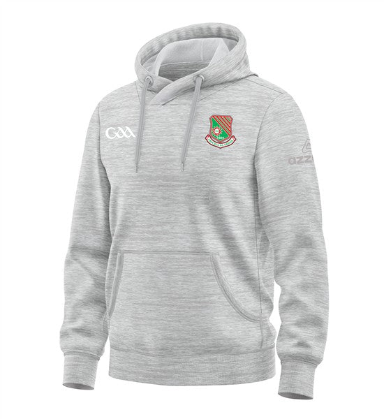 Suncroft Cotton Hoodie Light Grey Melange