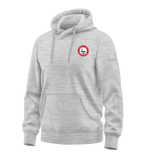 Cork Sub Aqua Club Cotton Hoodie Light Grey Melange