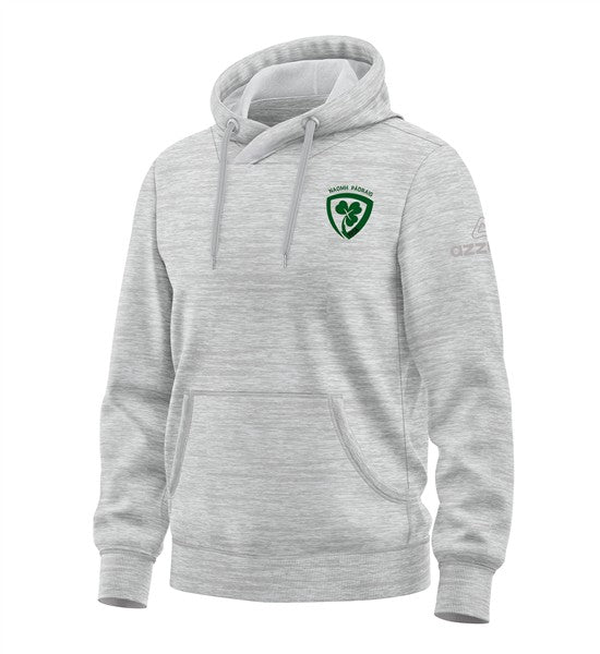 St Patricks GAA Dromard Cotton Hoodie Light Grey Melange