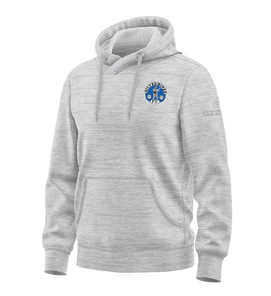 Silvermines FC Cotton Hoodie Light Grey Melange