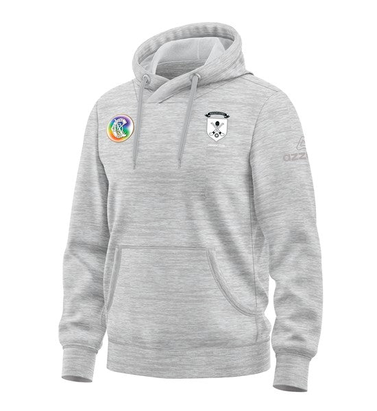 Blacks & Whites Camogie Club Cotton Hoodie Light Grey Melange