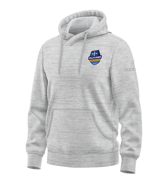 Ballycumber Athletics Club Offaly Cotton Hoodie Light Grey Melange