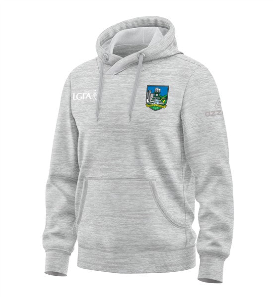 Limerick LGFA Cotton Hoodie Light Grey Melange