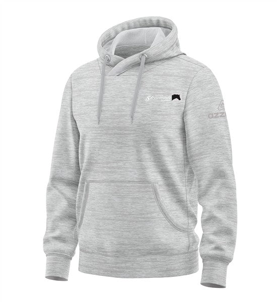 Streamside Stables Cotton Hoodie Light Grey Melange