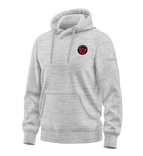 Arra Rovers Soccer Club Cotton Hoodie Light Grey Melange