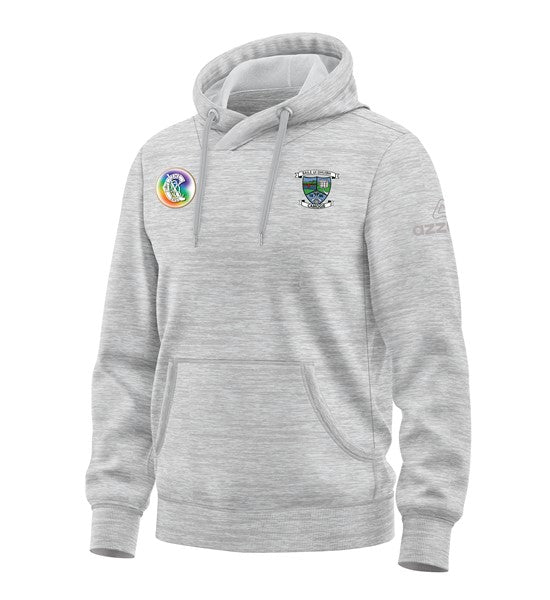 Ballyduff Upper Camogie Cotton Hoodie Light Grey Melange