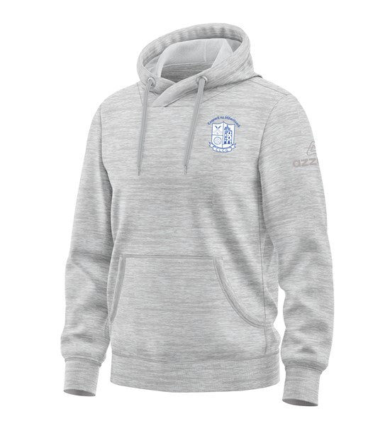 Cappawhite GAA Tipperary Cotton Hoodie Light Grey Melange