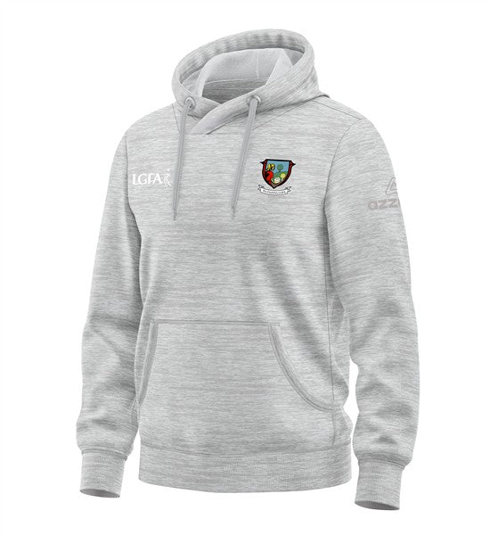 Na Fianna LGFA Offaly Cotton Hoodie Light Grey Melange
