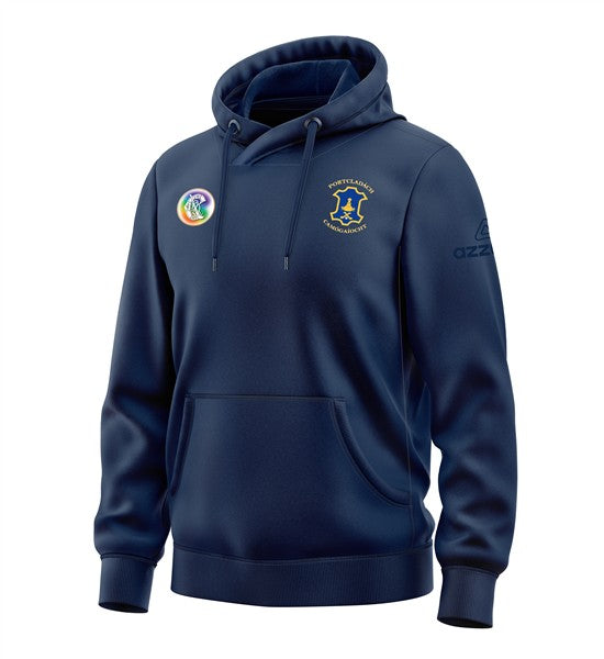 Portlaw Camogie Club Waterford Kids Cotton Hoodie Navy