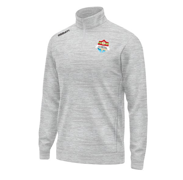 Clashmore Kinsalebeg LGFA Cotton Pullover Fleece Light Grey