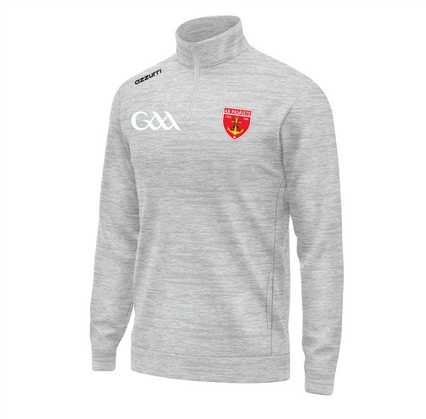 Passage East Hurling Club Cotton Pullover Fleece Light Grey