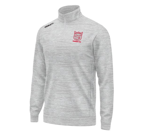 Ballyduff AFC Waterford Cotton Pullover Fleece Light Grey