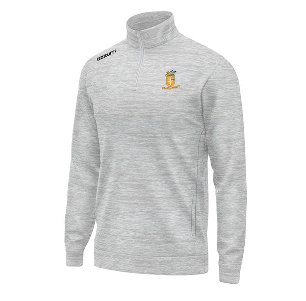 Glenamaddy Cotton Pullover Fleece Light Grey