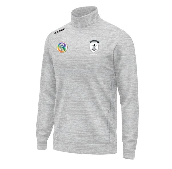 Blacks & Whites Camogie Club Cotton Pullover Fleece Light Grey