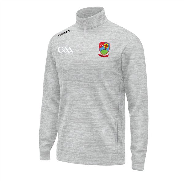 Na Fianna Hurling CLub Cotton Pullover Fleece Light Grey